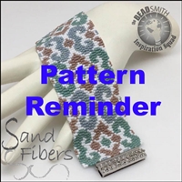 BeadSmith Exclusive Magic Carpet Bracelet Pattern Reminder