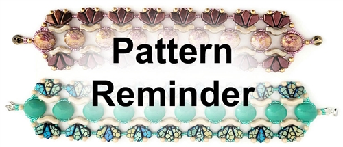 BeadSmith Exclusive Simply Elegant Bracelet Pattern Reminder