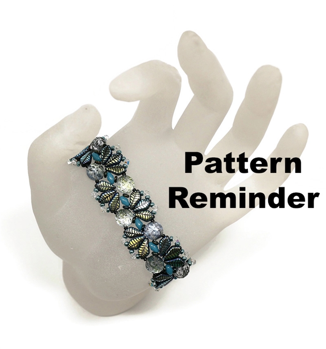 BeadSmith Exclusive Slinky Baroque Bracelet Pattern Reminder