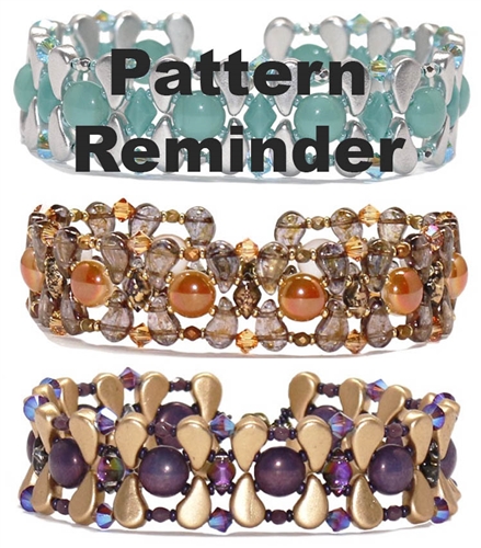 BeadSmith Exclusive Syra Bracelet Pattern Reminder