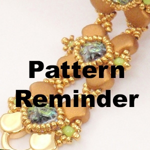 BeadSmith Exclusive Tectonics Bracelet Pattern Reminder