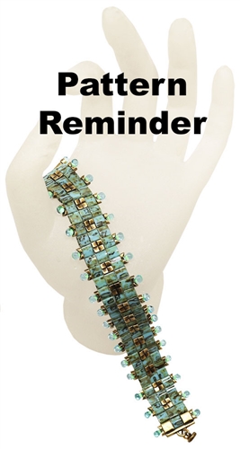 BeadSmith Exclusive Town Square Bracelet Pattern Reminder