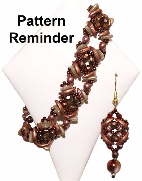 BeadedTreasury Stylish Earrings Pattern Reminder