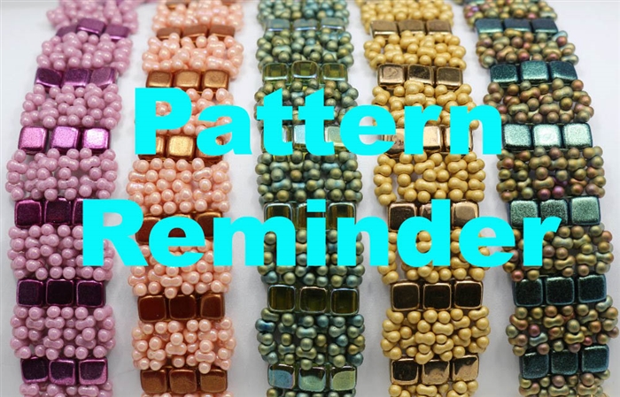 Berrylicious Bracelet Pattern Reminder