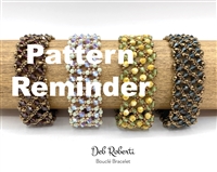 Deb Roberti's Boucle Bracelet Pattern Reminder