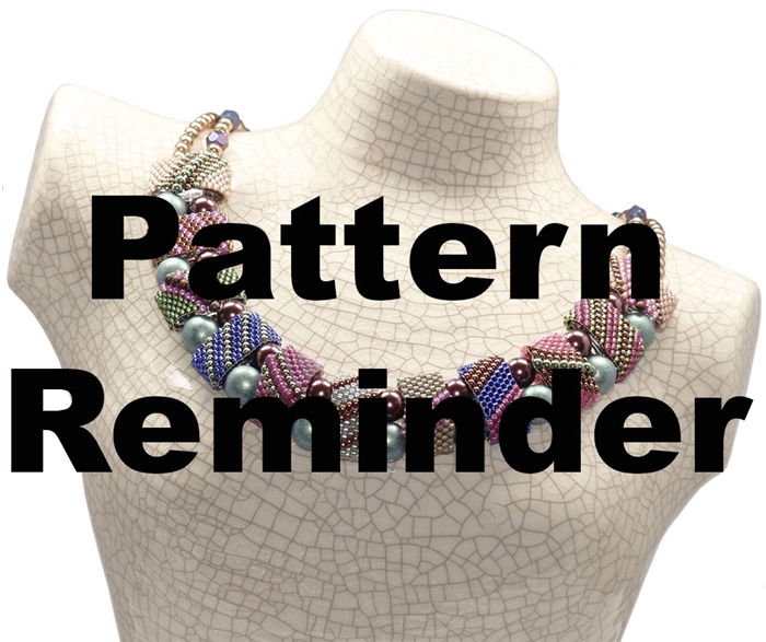 CarrierDuo Caterpillar Necklace Pattern Reminder