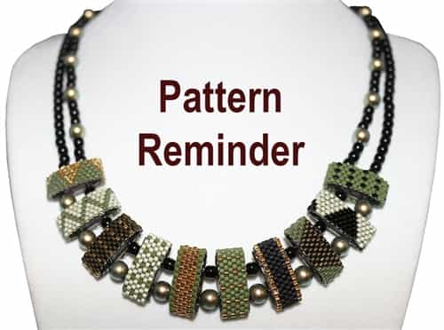 Carrier Duo Bracelet Pattern Reminder