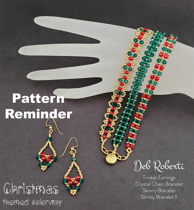 Christmas themed colorway Pattern Reminder