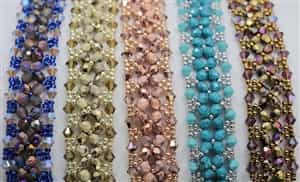 Deb Roberti's Crystal Tennis Bracelet Pattern Reminder