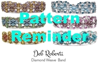 Deb Roberti's Diamond Weave Band Pattern Reminder