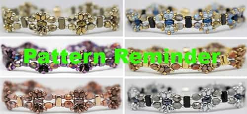 Deb Roberti's Dragonfly Bangle Pattern Reminder