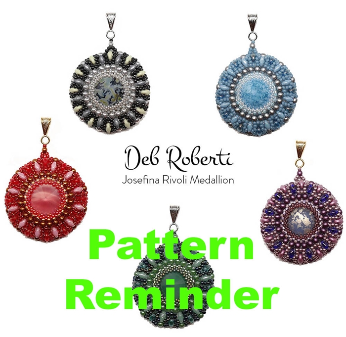 Deb Roberti's Josefina Rivoli Medallion Pattern Reminder