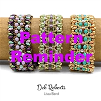 Deb Roberti's Lissa Bracelet Pattern Reminder