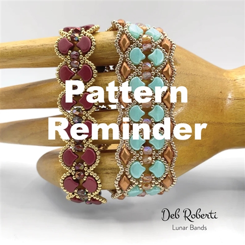 Deb Roberti's Lunar Band Bracelet Pattern Reminder