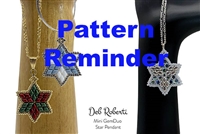 Deb Roberti's Mini GemDuo Pendant Pattern Reminder