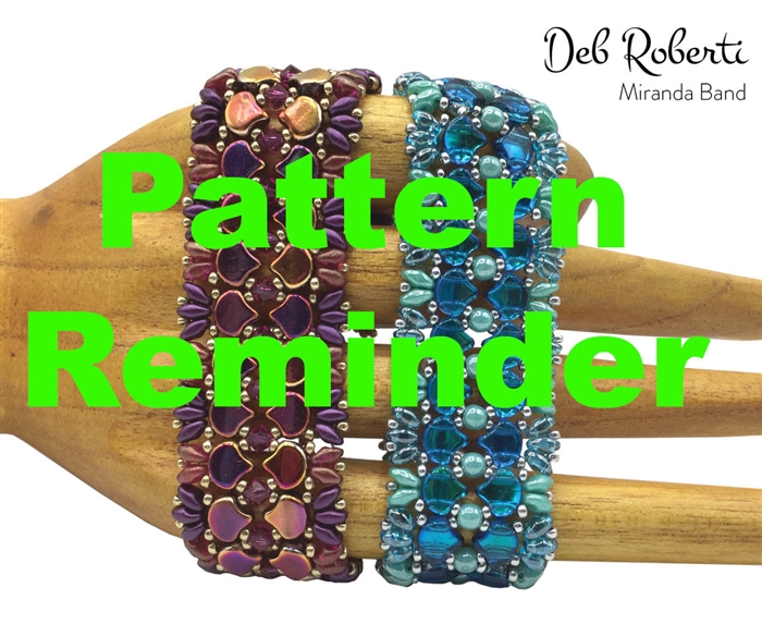 Deb Roberti's Miranda Band Pattern Reminder