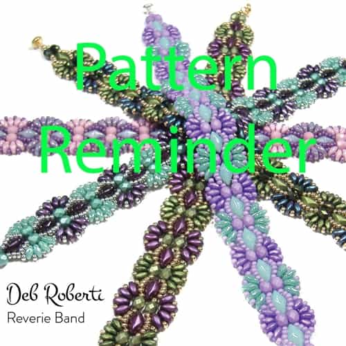 Deb Roberti's Reverie Bracelet Pattern Reminder