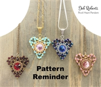 Deb Roberti's Rivoli Heart Pattern Reminder