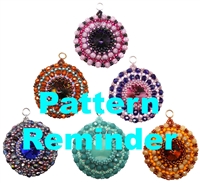 Deb Roberti's Rivoli Medallion Pattern Reminder