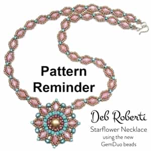 Deb Roberti's Starflower Necklace Pattern Reminder