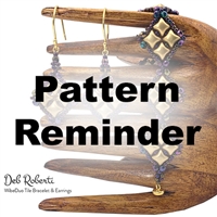 Deb Roberti's WibeDuo Tile Bracelet & Earrings Pattern Reminder