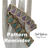 Deb Roberti's Wiggle Bracelet Pattern Reminder