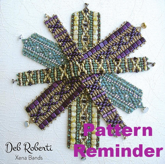 Deb Roberti's Xena Bracelet Pattern Reminder
