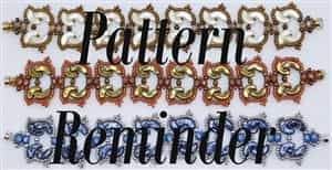 Ellad2's Tulip Bracelet Pattern Reminder