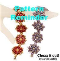 Facet Chexx it out! Bracelet Pattern Reminder