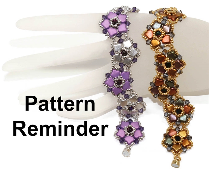 Michelle Snyder Eden Bracelet Pattern Reminder