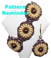 Michelle Snyder Rosetta Bracelet Pattern Reminder