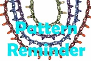 BeadSmith Exclusive Bead Riss Necklace Pattern Reminder