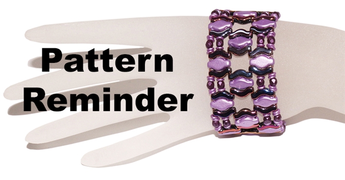 Shira Renan's Oriane Bracelet Pattern Reminder