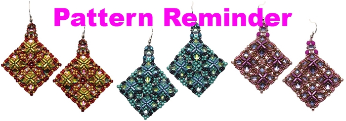 Starman TrendSetters Bertel Earrings Pattern Reminder