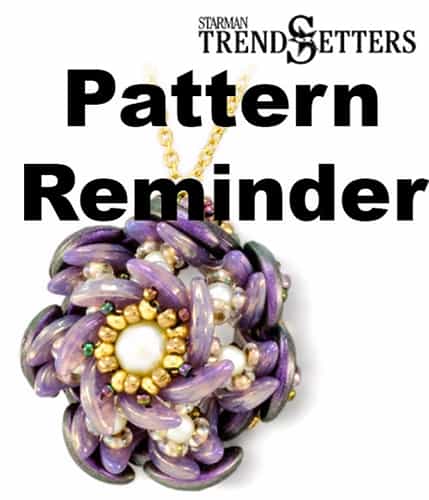 Starman Datura Pendant Pattern Reminder