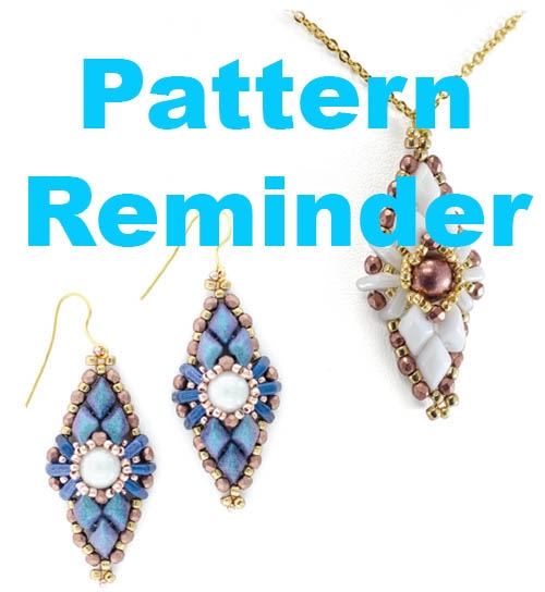 Starman Lil Earrings Pattern Reminder