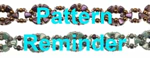 Starman Keystones Bracelet Pattern Reminder