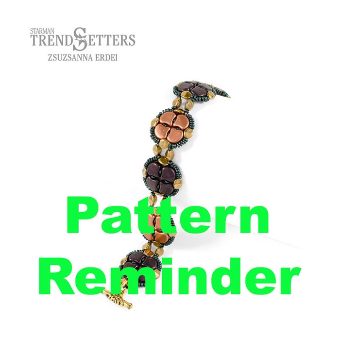 Starman Lucky Circle Bracelet Pattern Reminder