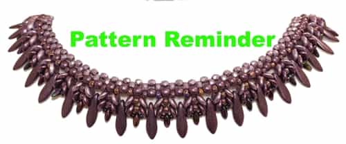Starman TrendSetters Palmetto Necklace Pattern Reminder