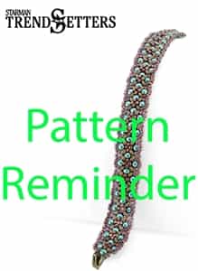 Starman Patchwork Bracelet Pattern Reminder