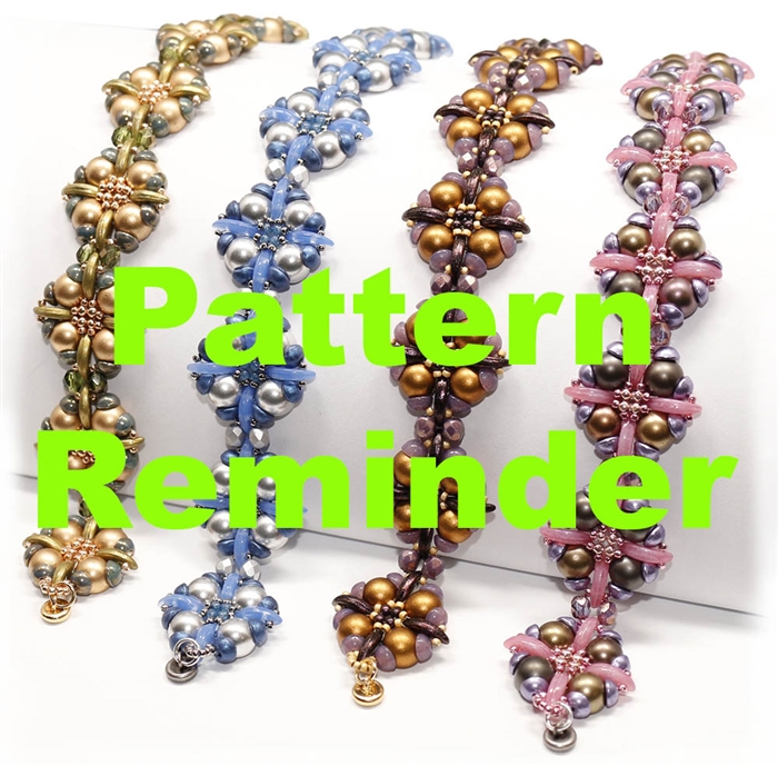 Starman Wildflower Bracelet Pattern Reminder