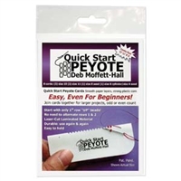 Quick Start Peyote Cards - Assorted Sizes - 6 Card Pack