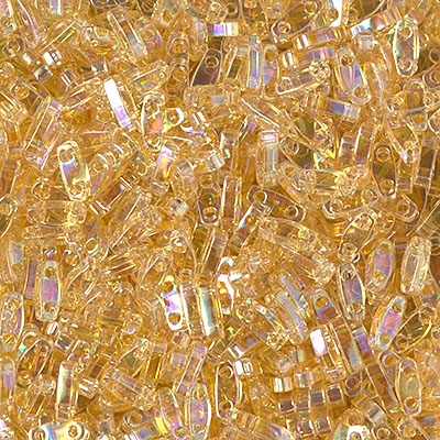 5 Grams QTL-251 TR Light Gold Miyuki Quarter Tila Beads