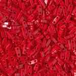 5 Grams QTL-408 OP Dark Red Miyuki Quarter Tila Beads