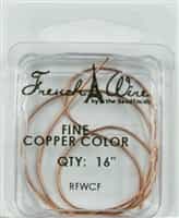 'French' Wire Copper Color 16" Fine