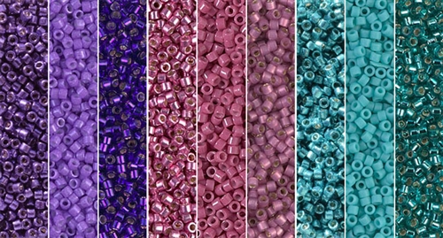 Anna's Monday - Exclusive Mix of Miyuki Delica Seed Beads