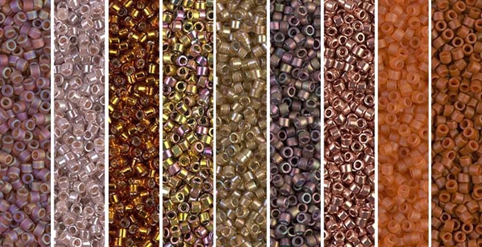 Apollo Monday - Exclusive Mix of Miyuki Delica Seed Beads