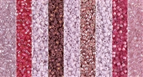 Cashmere Rose Monday - Exclusive Mix of Miyuki Delica Seed Beads