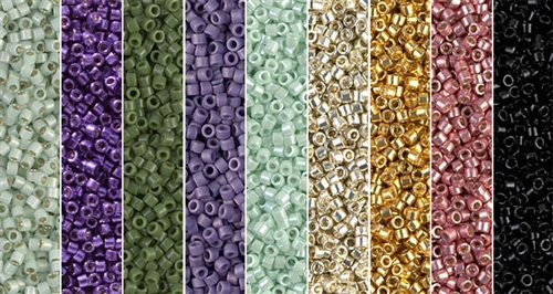 Chevron Monday - Exclusive Mix of Miyuki Delica Seed Beads