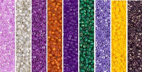 [ DS ] Crocus Monday - Exclusive Mix of Miyuki Delica Seed Beads